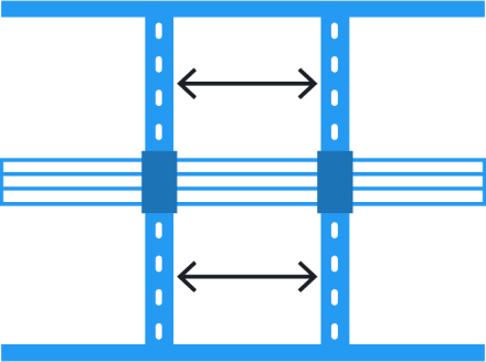 300mm rung spacing diagram