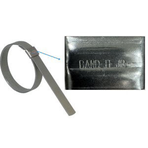 BAND-IT Junior Smooth ID Clamp Engravement